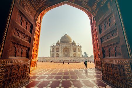 Entrance Part of Taj Mahal.